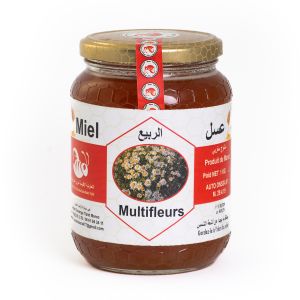   Miel Multi fleurs  - Pot en Verre 1000 Gr 1000 gr
