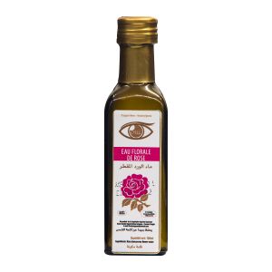 Eau floral de rose Bouteille en verre100ml