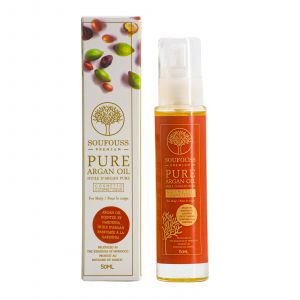 Huile d'argane parfumée au gardénia Flacon 50ml