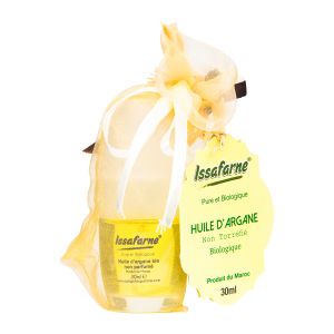 Huile d'argane cosmétique Flacon en verre 30ml