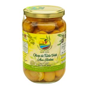 Olives verts aux herbes - 500 g